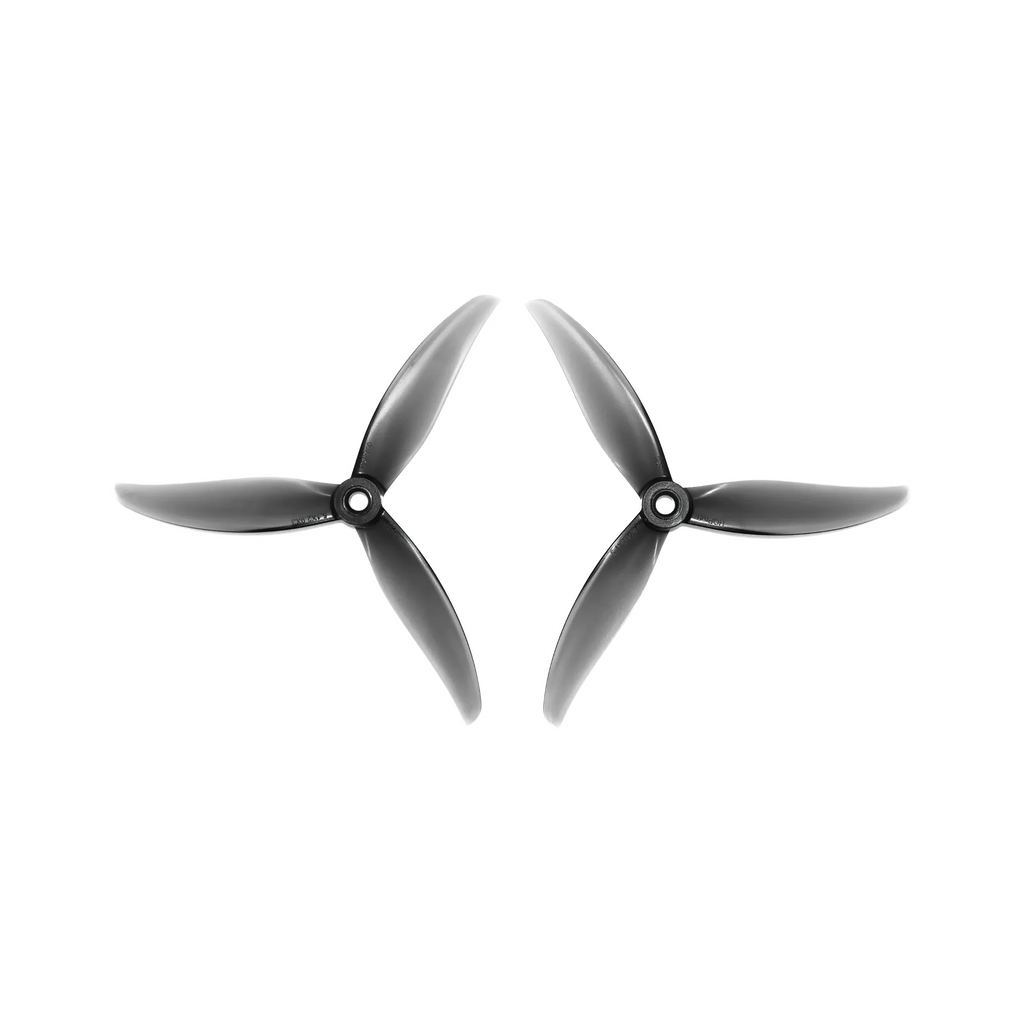 HQProp FlowerPig FPR29 v3 grey propellers — transparent dark-mode product image 2