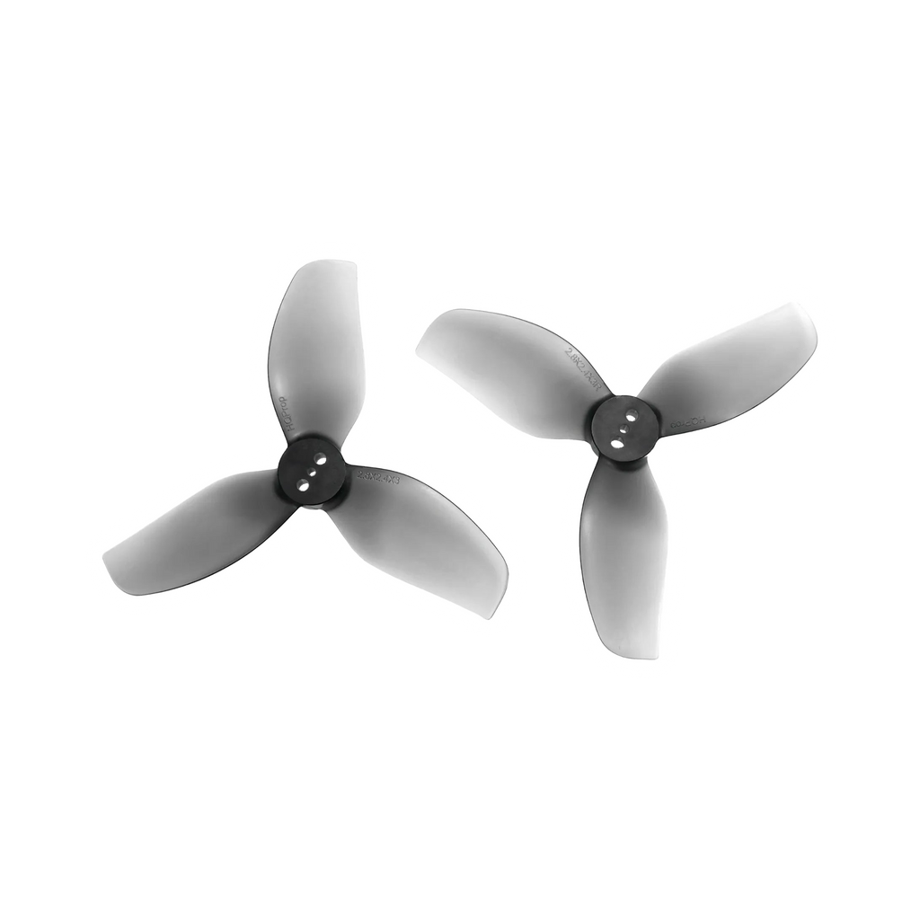 HQProp T2.8x2.4x3 Propellers (2CW+2CCW) Grey