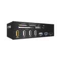 ICYBOX IB-867-A 5.25" USB 3.0 Multi Card Reader, 1x USB 3.0,4 X USB 2.0,(all internal connectors), 1x USB C, 1x Phone or tablet Charge Port ACRICY867A [PC]