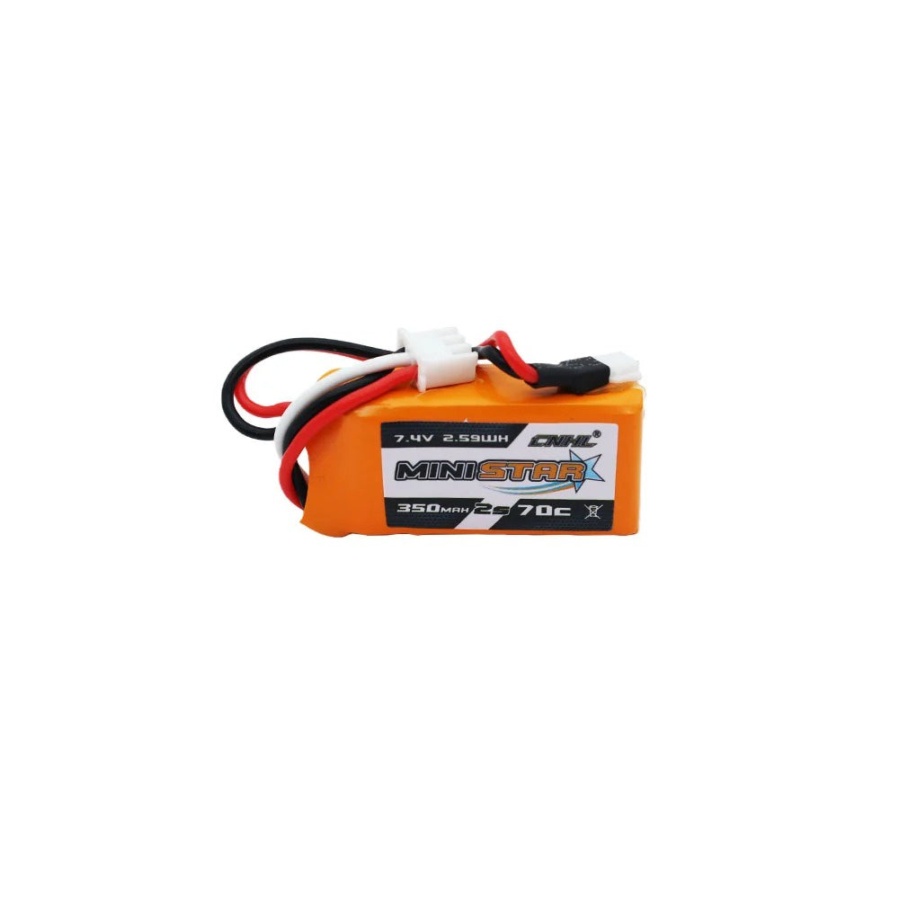 CNHL MiniStar 350mAh 2S 70C Battery for FMS FCX18 & FCX24 (Molex Plug)
