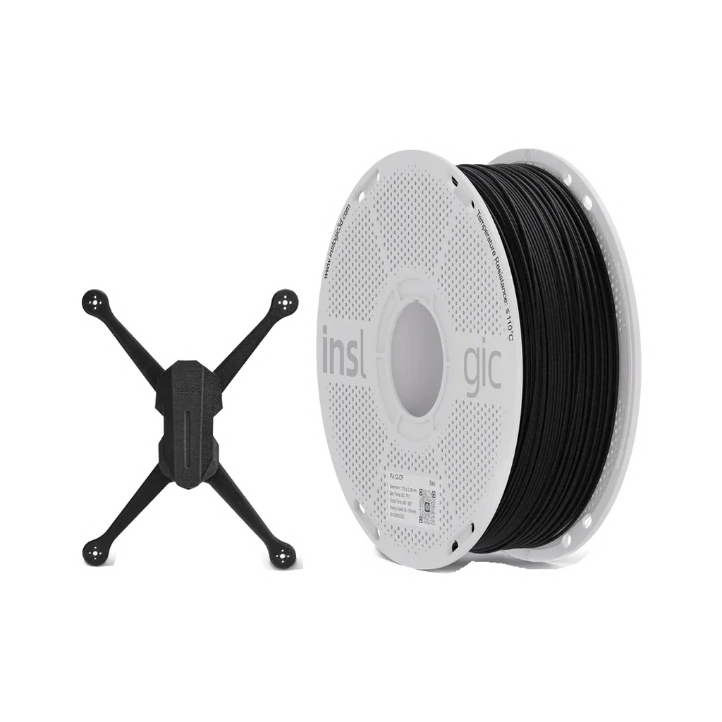 Inslogic PA12-CF Filament 1.75mm 1kg – dark-mode Version 4 image 1