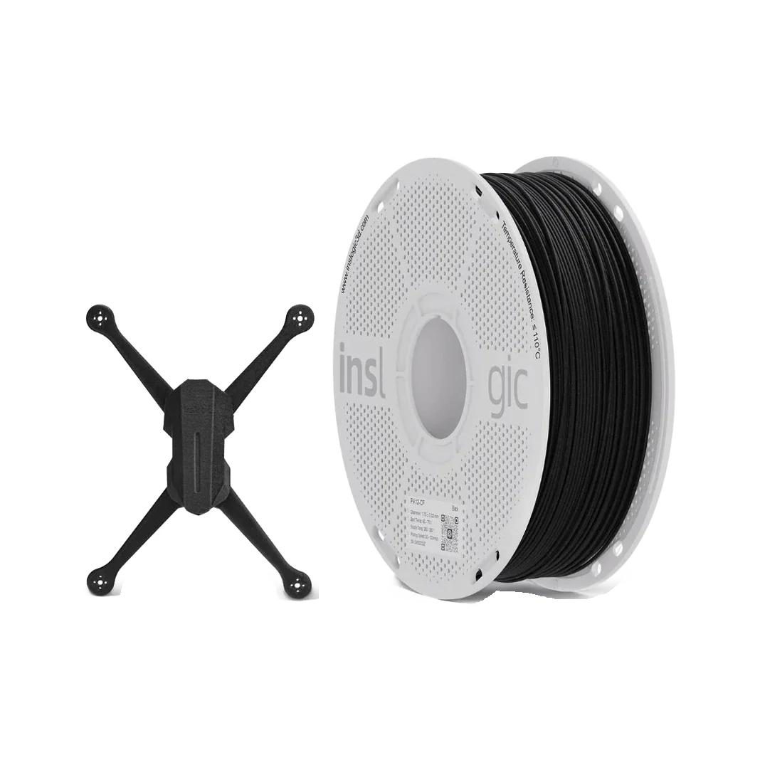 Inslogic PA12-CF Filament 1.75mm 1kg – dark-mode Version 4 image 1