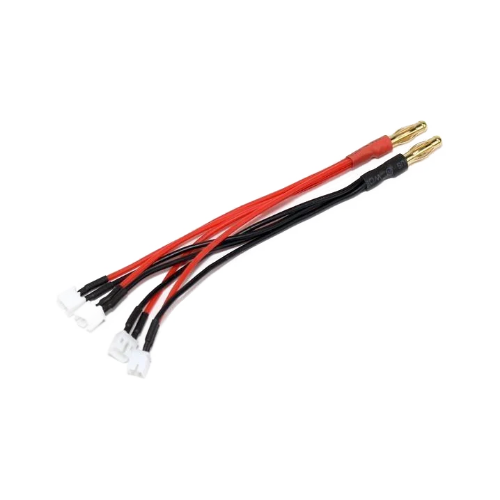 4-Way Parallel Charging Harness – dark mode image 1