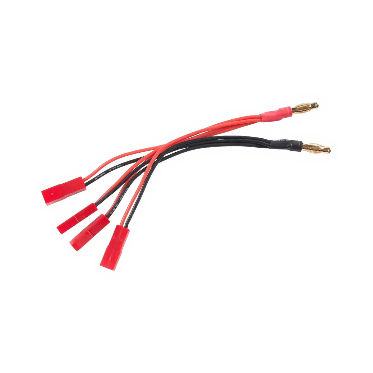 4-Way Parallel Charging Harness Cable - JST