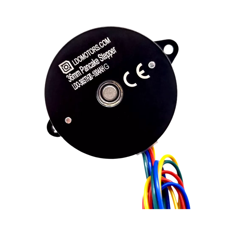 LDO Pancake Stepper Motor - LDO-36STH20-1004AHG (Suits Voron Clockwork 2) - transparent product view 1