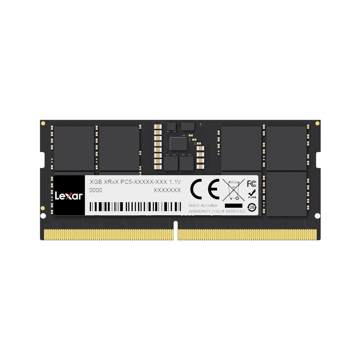 Lexar LD5DS016G-B4800GSST DDR5 SO-DIMM 16GB 4800 MT/s 1.1V - Blister [PC]