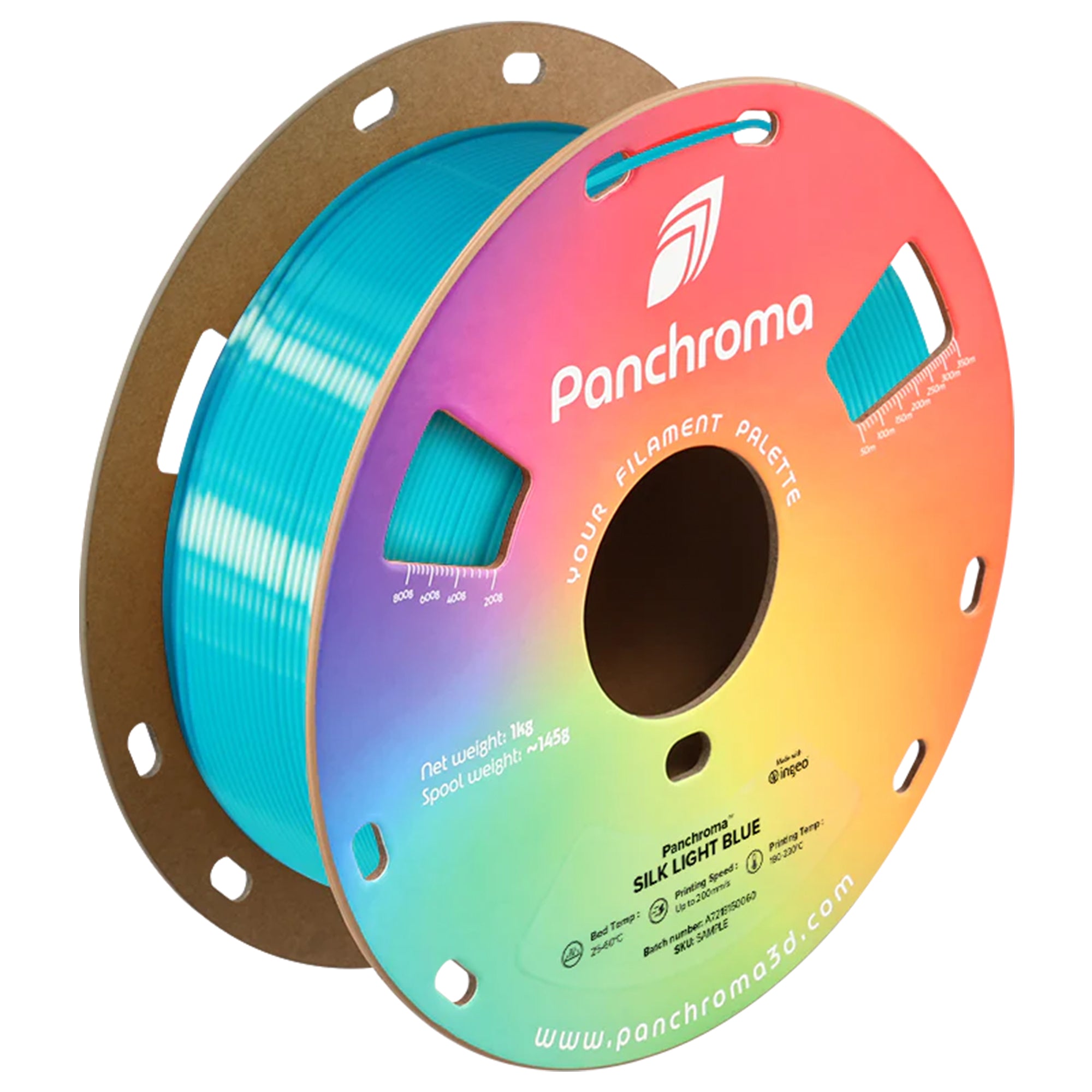 Polymaker Panchroma Silk PLA 1.75mm filament 1kg (NEW FORMULA)