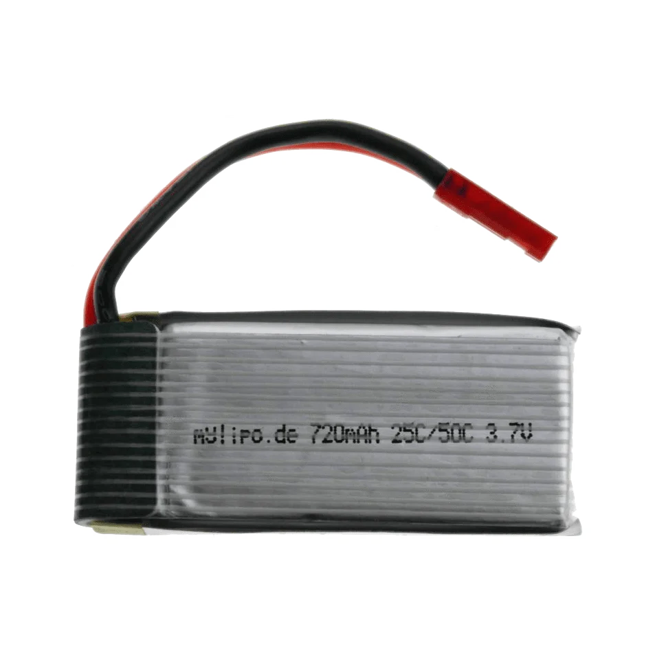 mylipo 720mah 25C/50C 1S (3.7V) with JST Connector [DG] dark mode product view 1