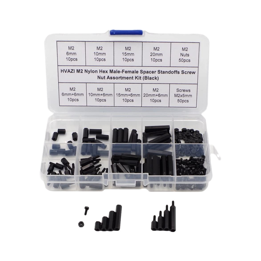M2 Nylon 180pcs Standoff Kit By Phaser FPV
