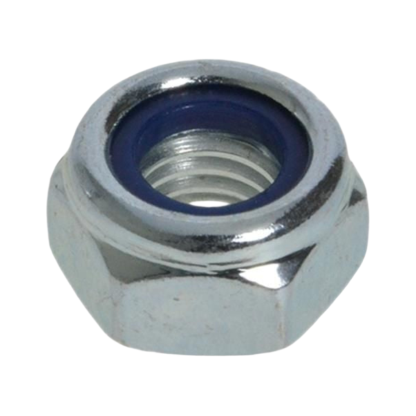 M3 Zinc Class 8 Hex Nyloc Nut (1pc)