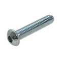 M5 Zinc Grade 12.9 Button Head Socket Screws (3mm Key)