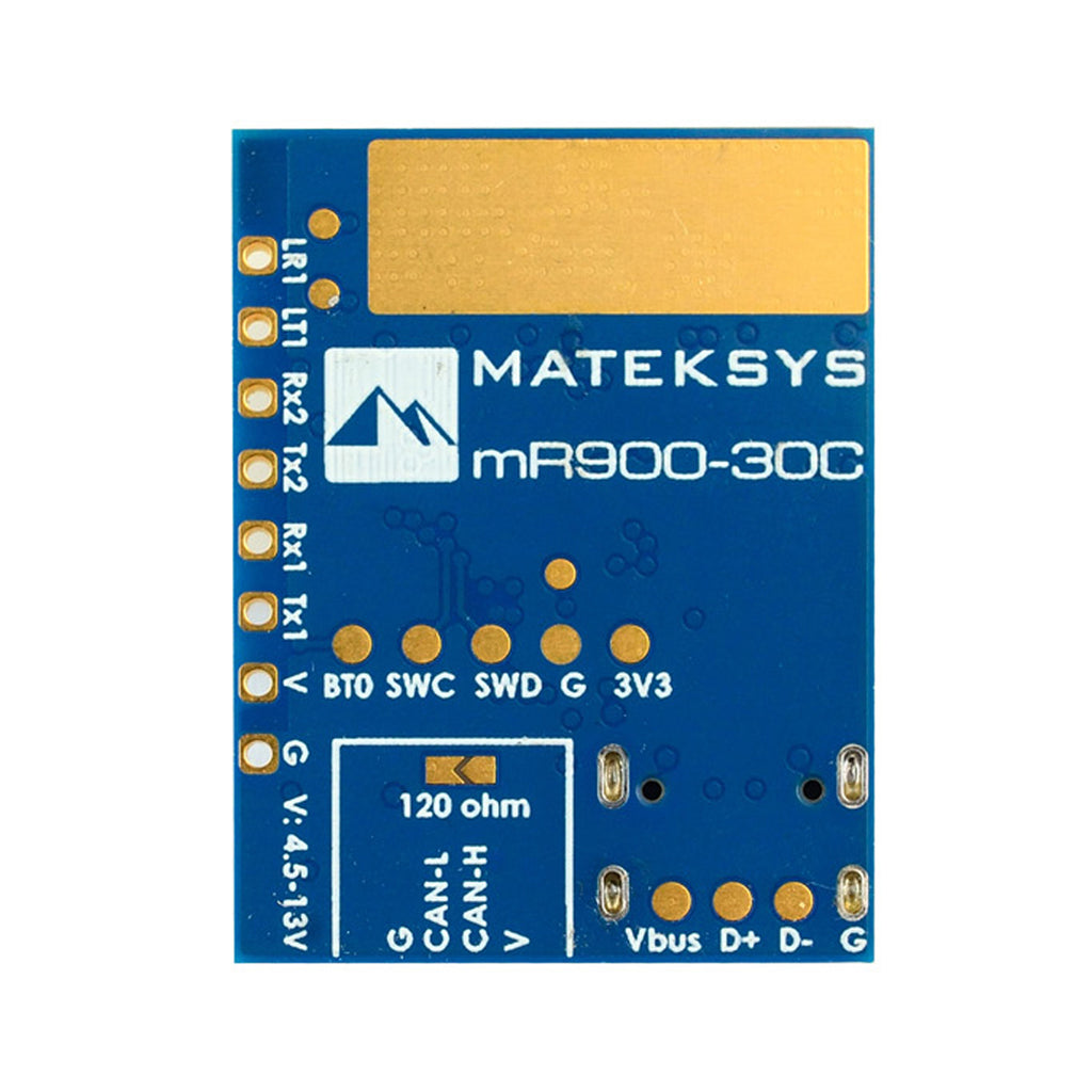 Matek mLRS MAVLink 900M CAN Receiver MR900-30C