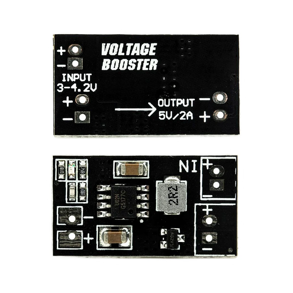Matek DC-DC 1S to 5V Voltage Booster Regulator — dark-mode product image