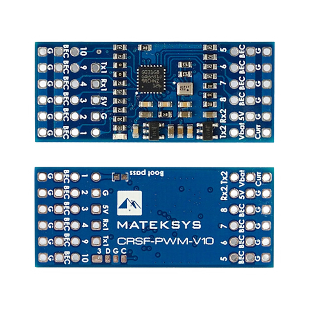 Matek CRSF to PWM Converter w/ Vario CRSF-PWM-V10