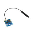 Matek ELRS PWM Receiver ELRS-R24-P6 (2.4ghz) – transparent dark-mode image 1
