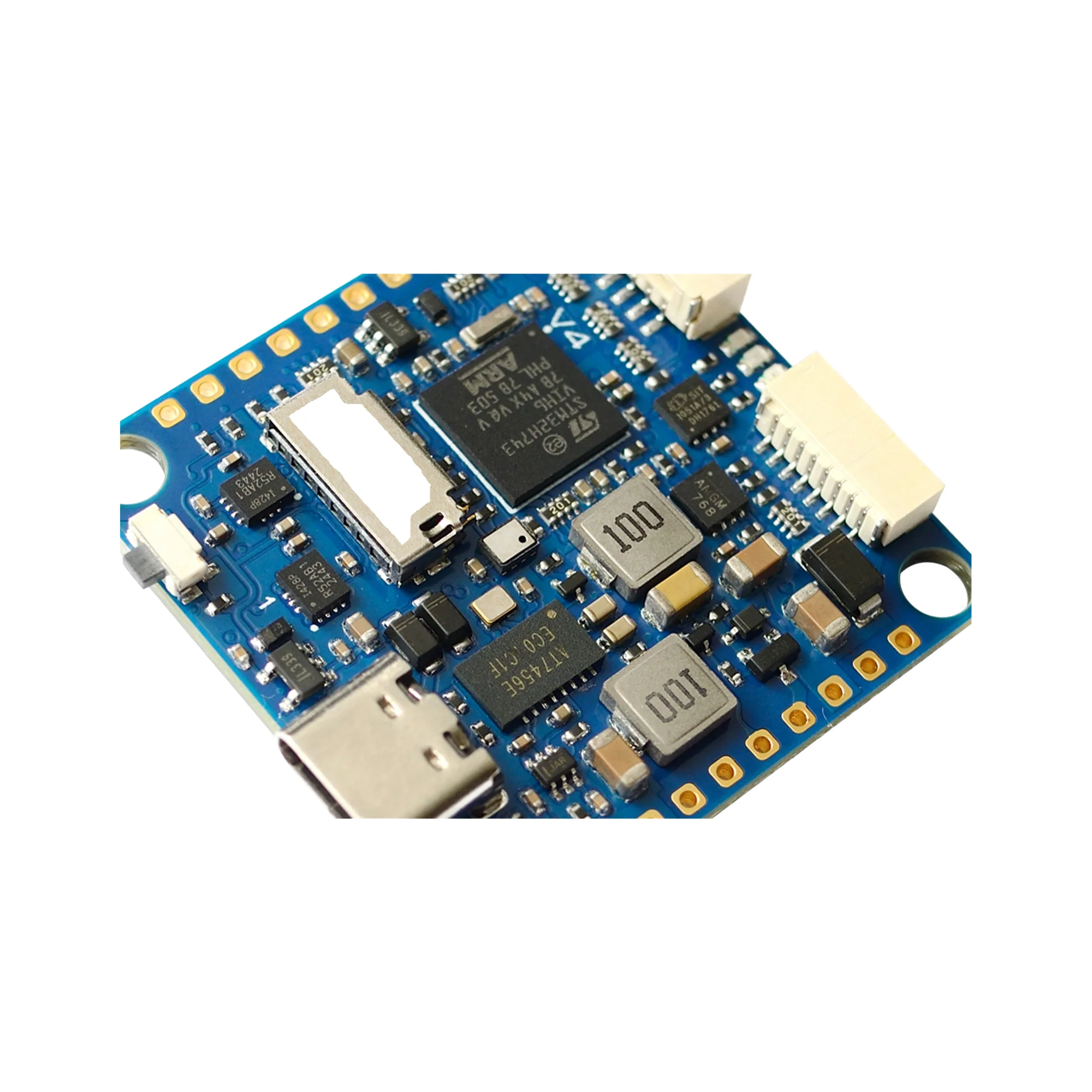 Matek H743-SLIM-V4 Flight Controller – dark-mode image 2
