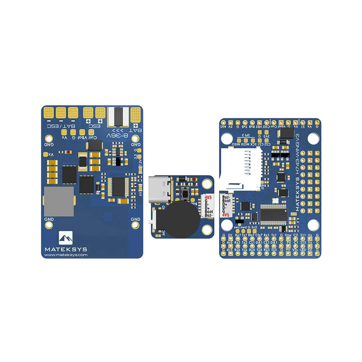 Matek H743-Wing V3 dark-mode image 1