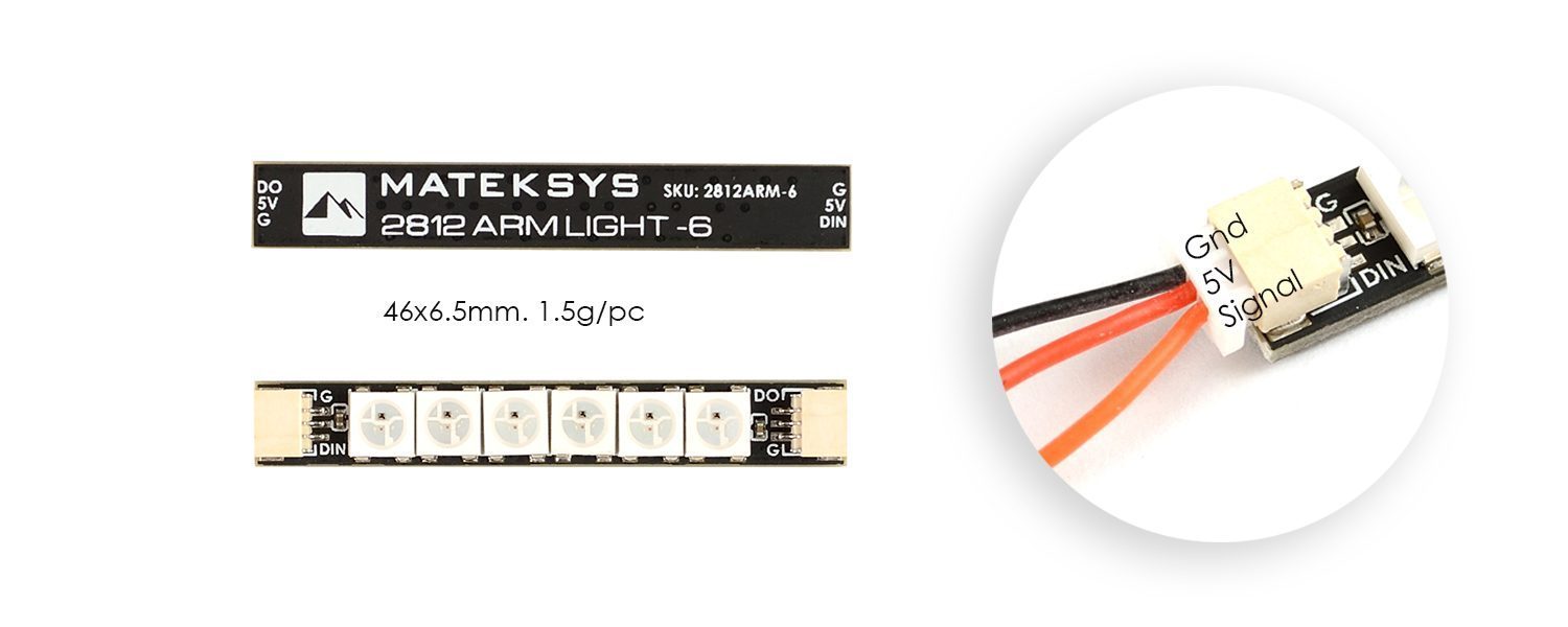 Matek LED Controller / Arm Lights 2812