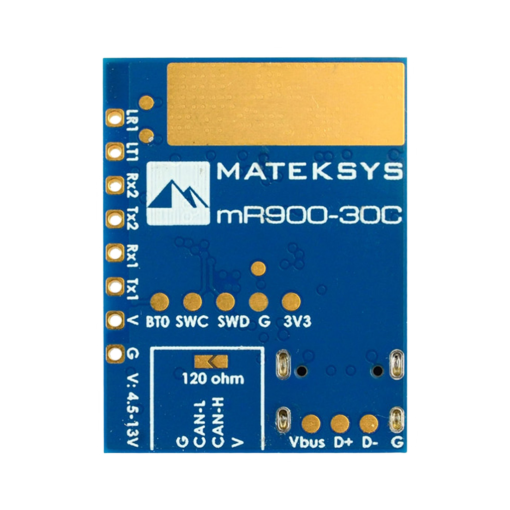 Matek mLRS MAVLink 900M CAN Receiver MR900-30C - product view 1