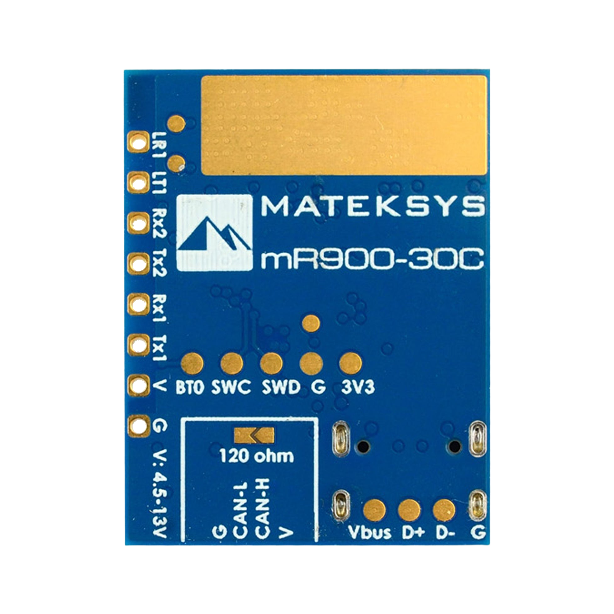 Matek mLRS MAVLink 900M CAN Receiver MR900-30C - product view 1