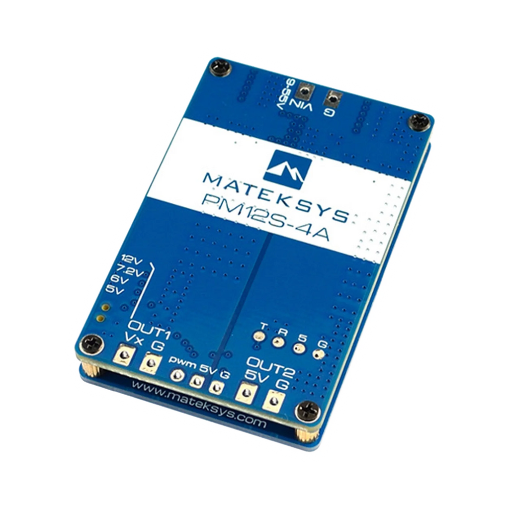 Matek Power Module PM12S-4A – dark-mode image 1
