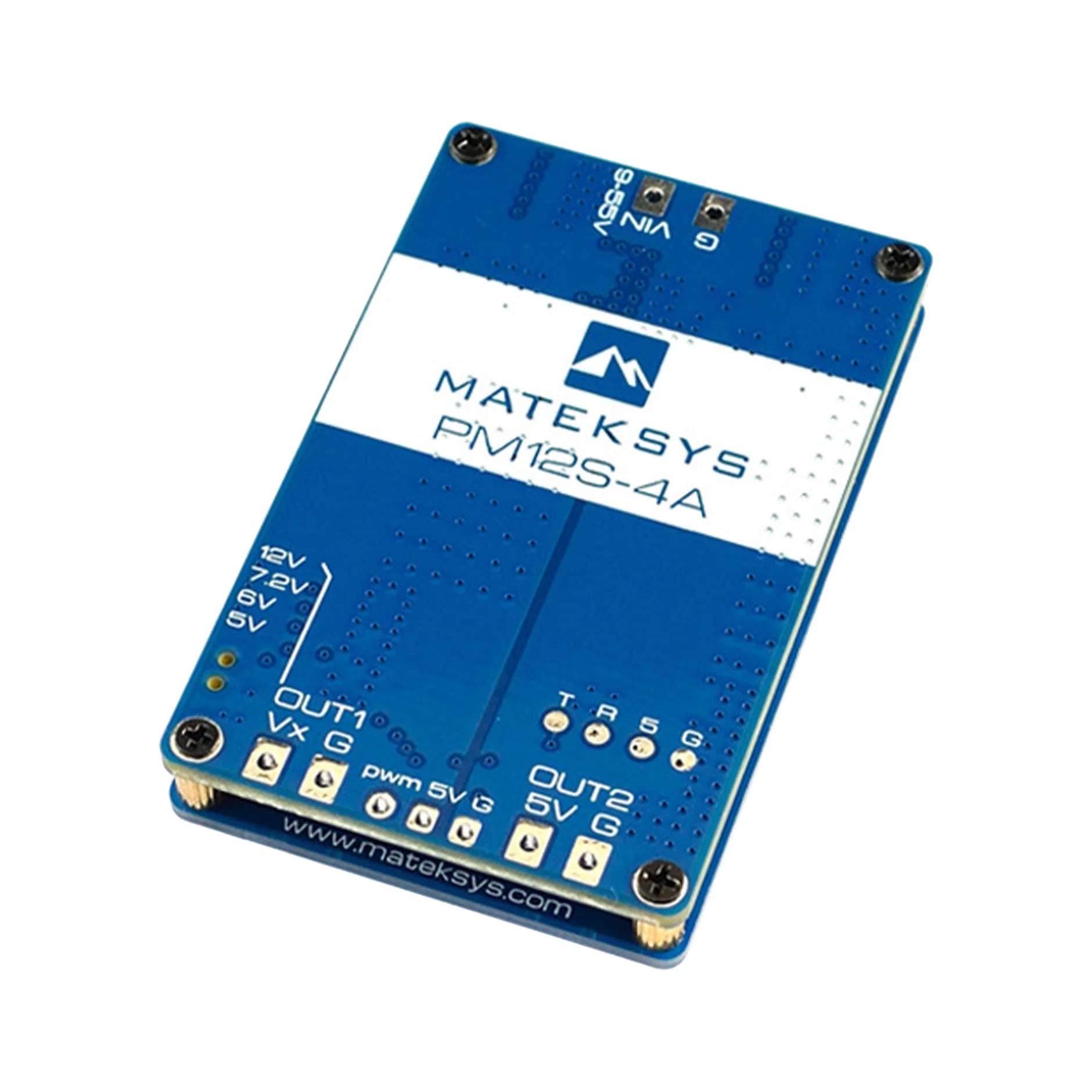 Matek Power Module PM12S-4A – dark-mode image 1