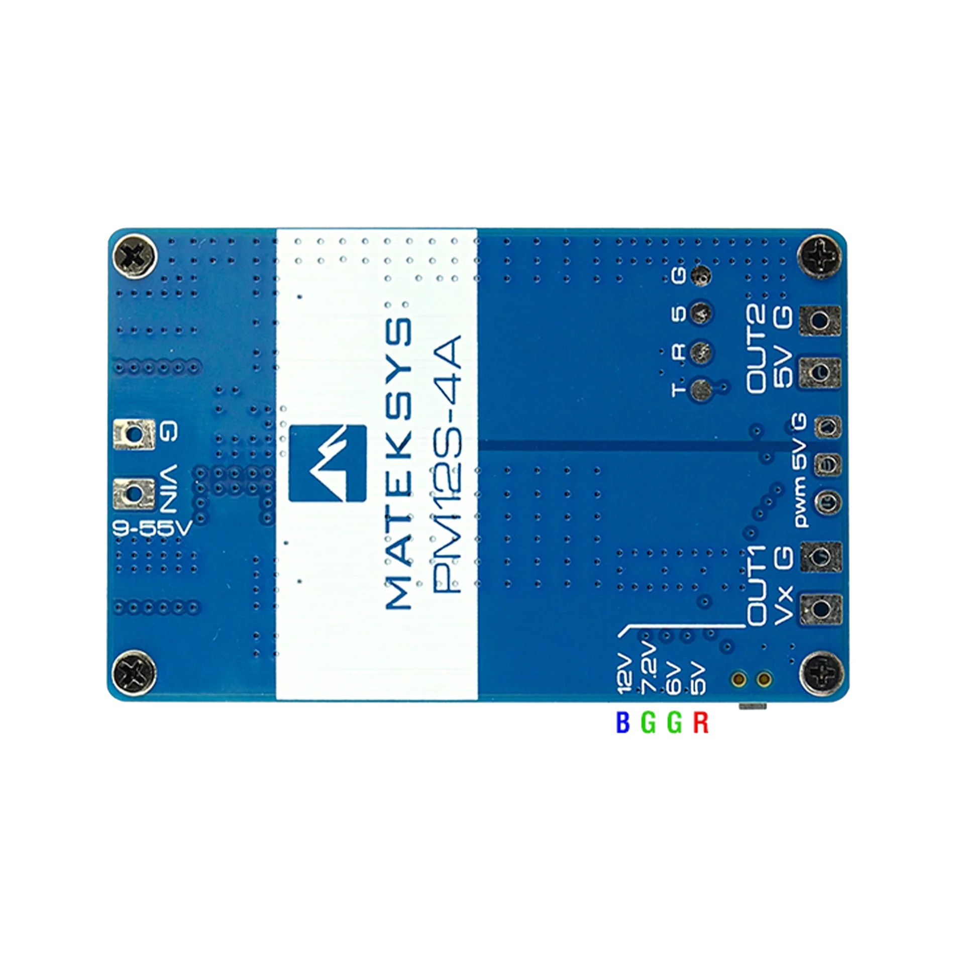 Matek Power Module PM12S-4A – dark-mode image 2
