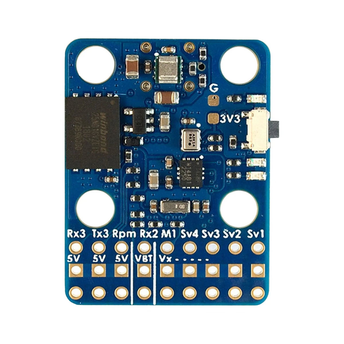 Matek RC Helicopter Flybarless Controller G474-HLITE EOL - dark mode Version 4 image 2