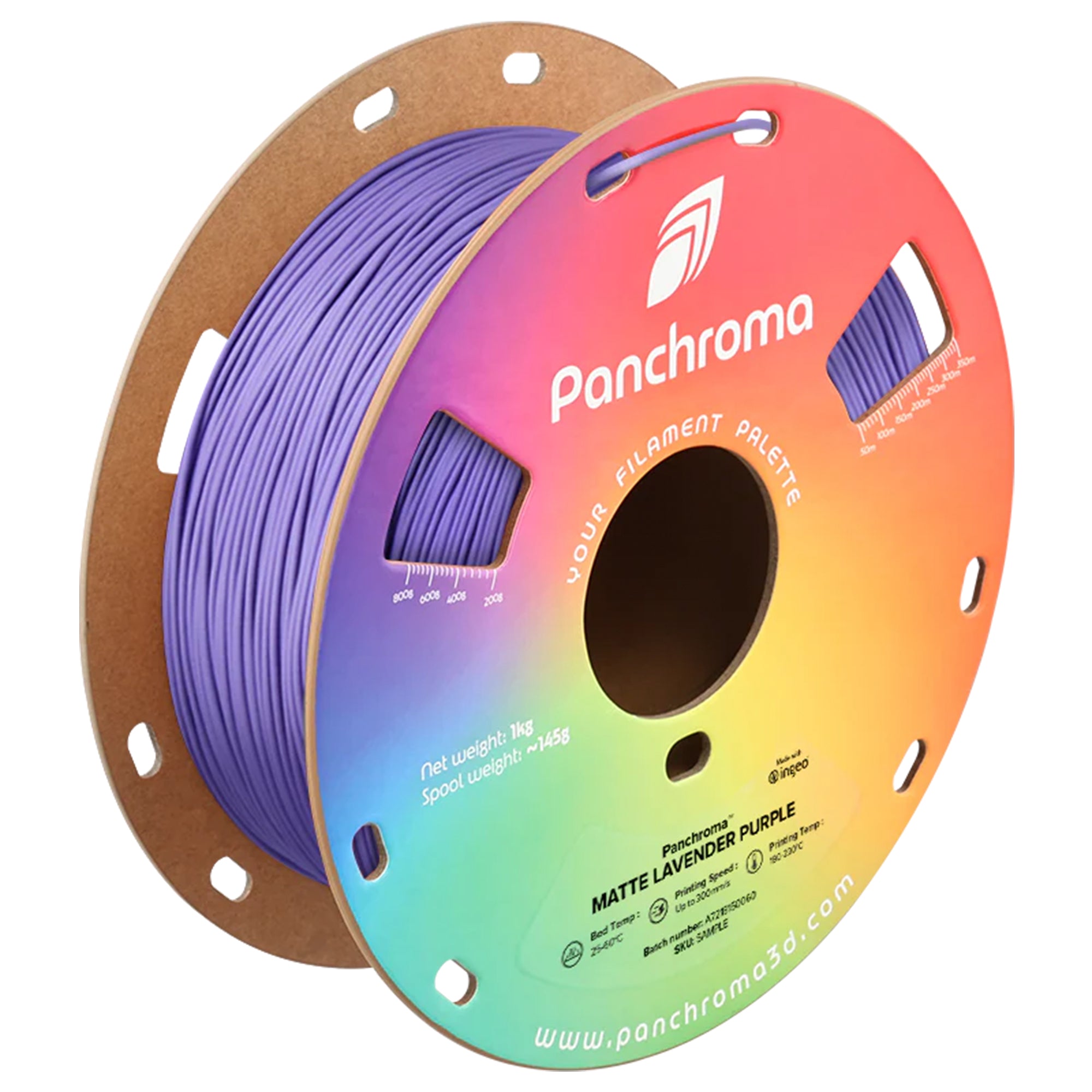 Panchroma Matte PLA Filament 1.75mm 1kg ( Formerly Polymaker PolyTerra PLA)