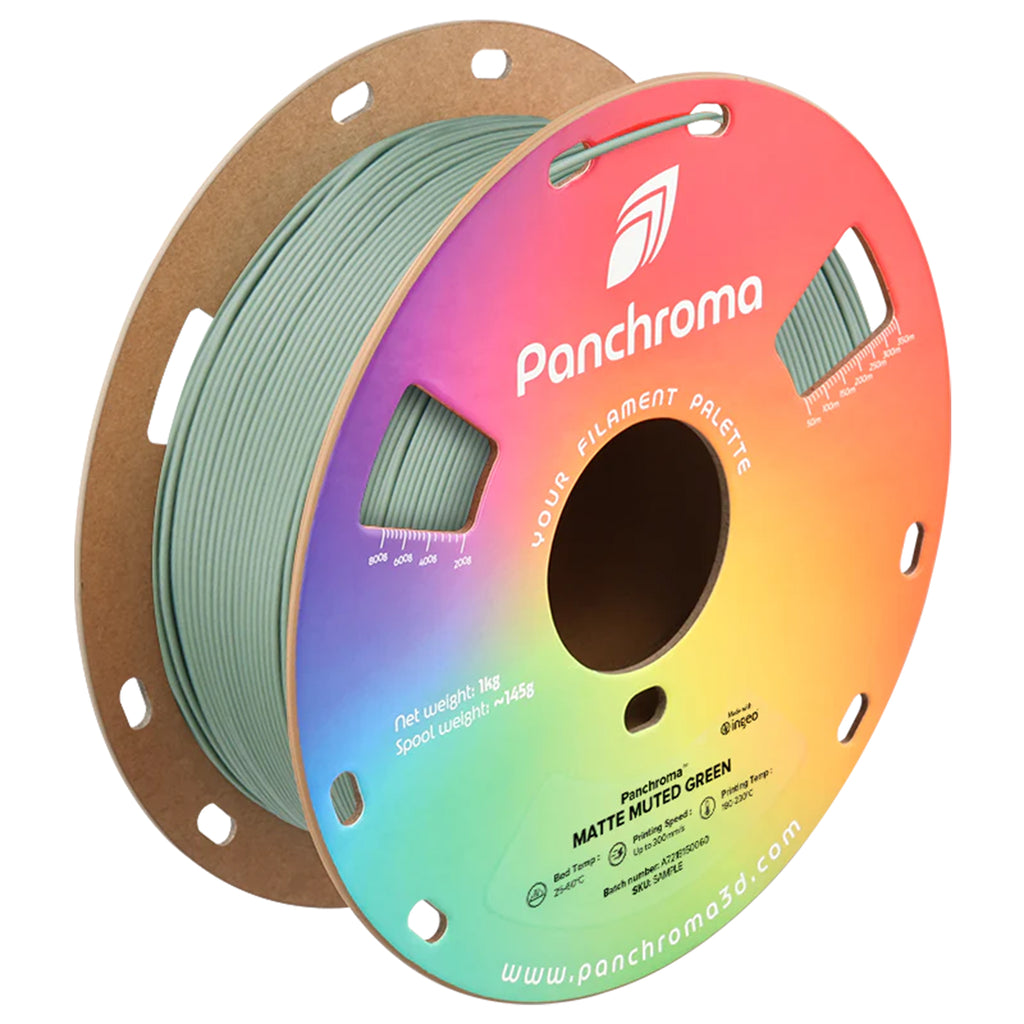 Panchroma Matte PLA Filament 1.75mm 1kg ( Formerly Polymaker PolyTerra PLA)