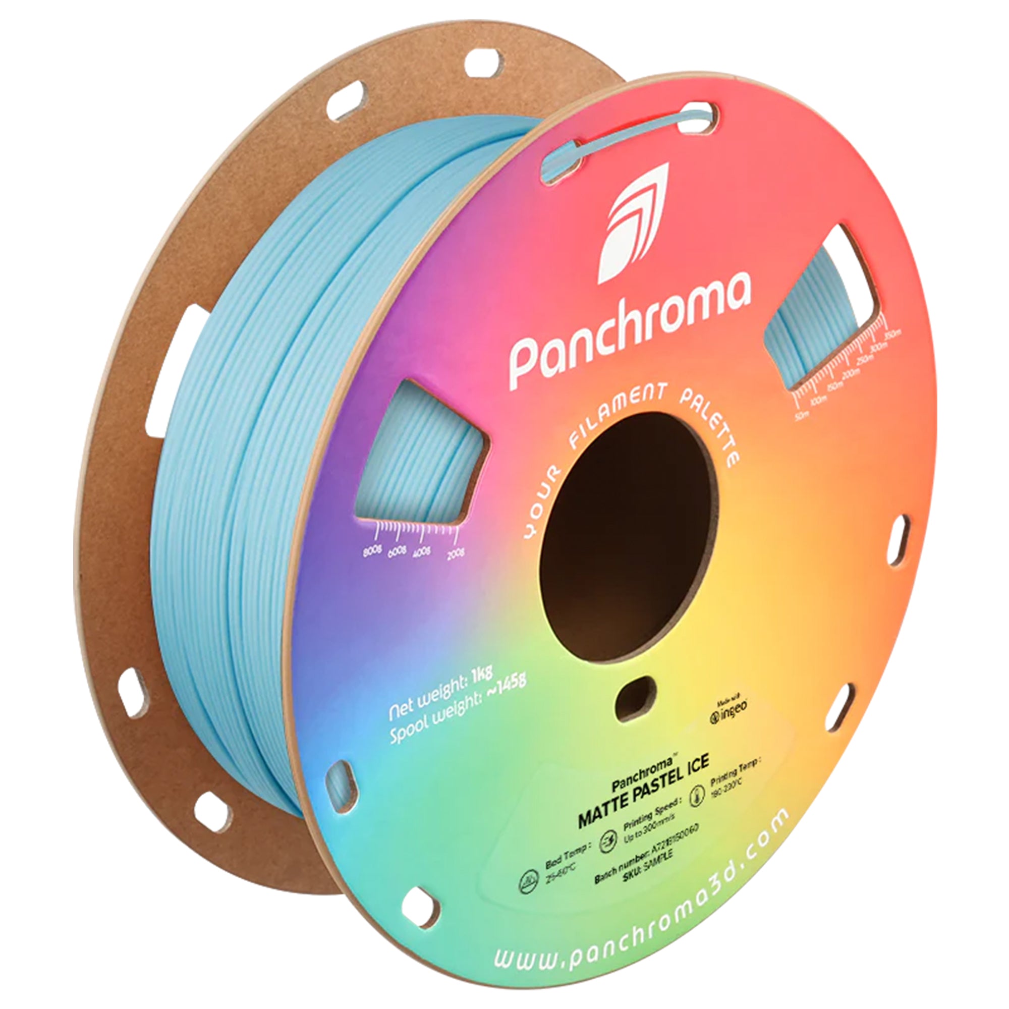Panchroma Matte PLA Filament 1.75mm 1kg ( Formerly Polymaker PolyTerra PLA)