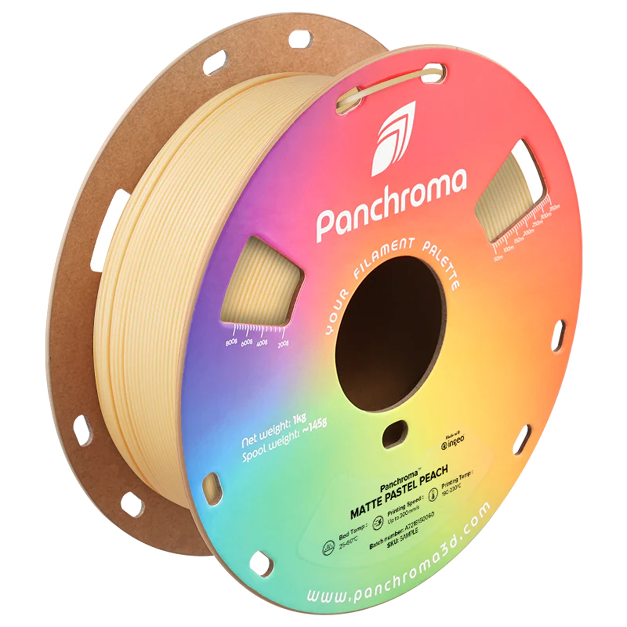 Panchroma Matte PLA Filament 1.75mm 1kg ( Formerly Polymaker PolyTerra PLA)