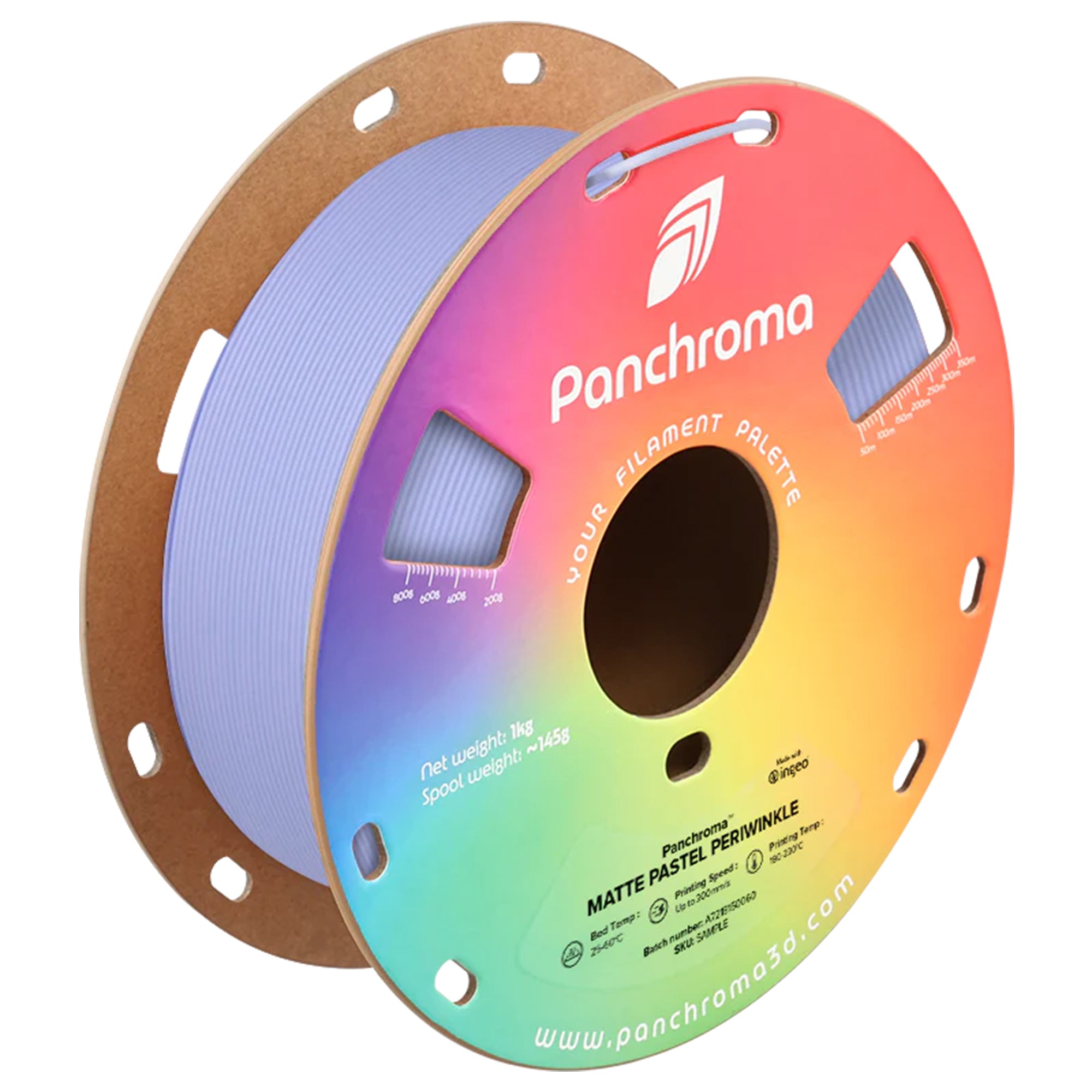 Panchroma Matte PLA Filament 1.75mm 1kg ( Formerly Polymaker PolyTerra PLA)