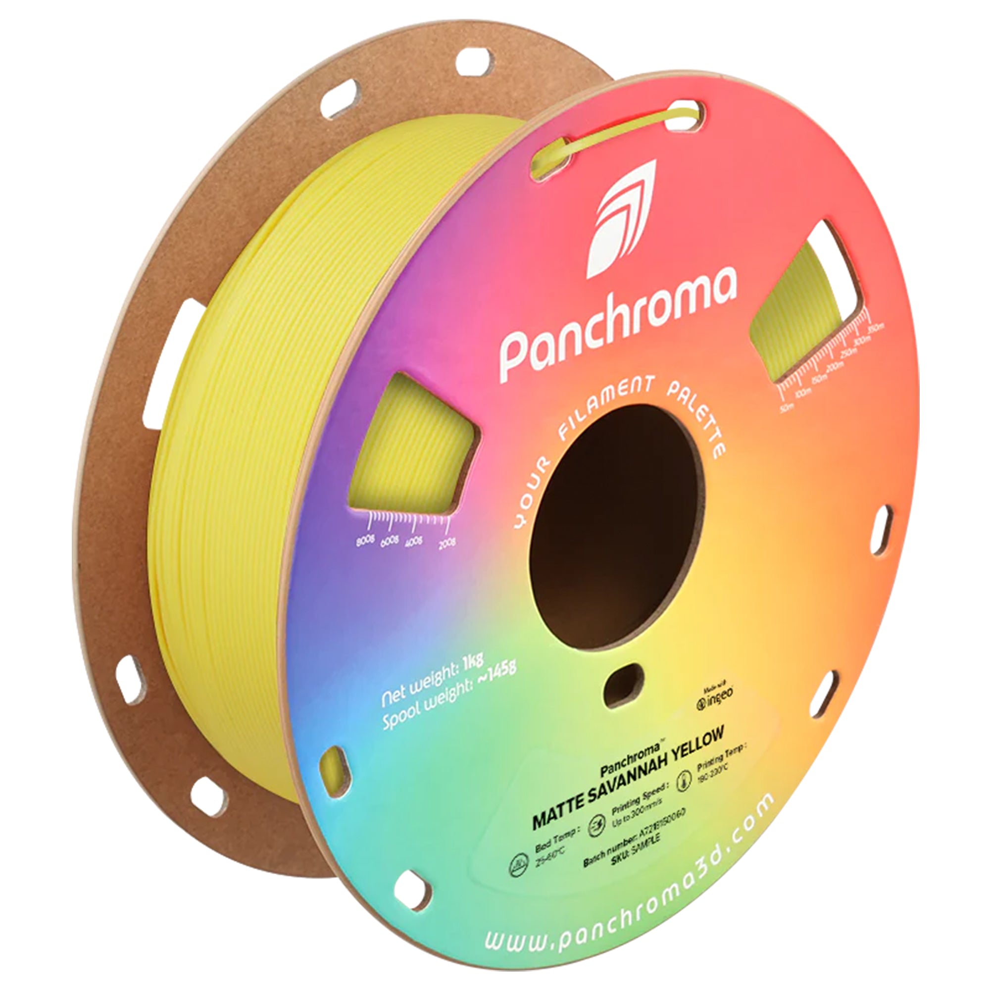 Panchroma Matte PLA Filament 1.75mm 1kg ( Formerly Polymaker PolyTerra PLA)