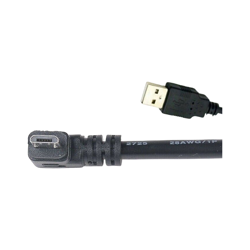 Micro USB High Speed Charging Right Angle 90 Degree Cable [PC]