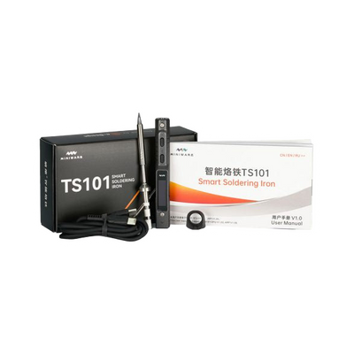 Miniware TS101 Smart Soldering Iron (Black)