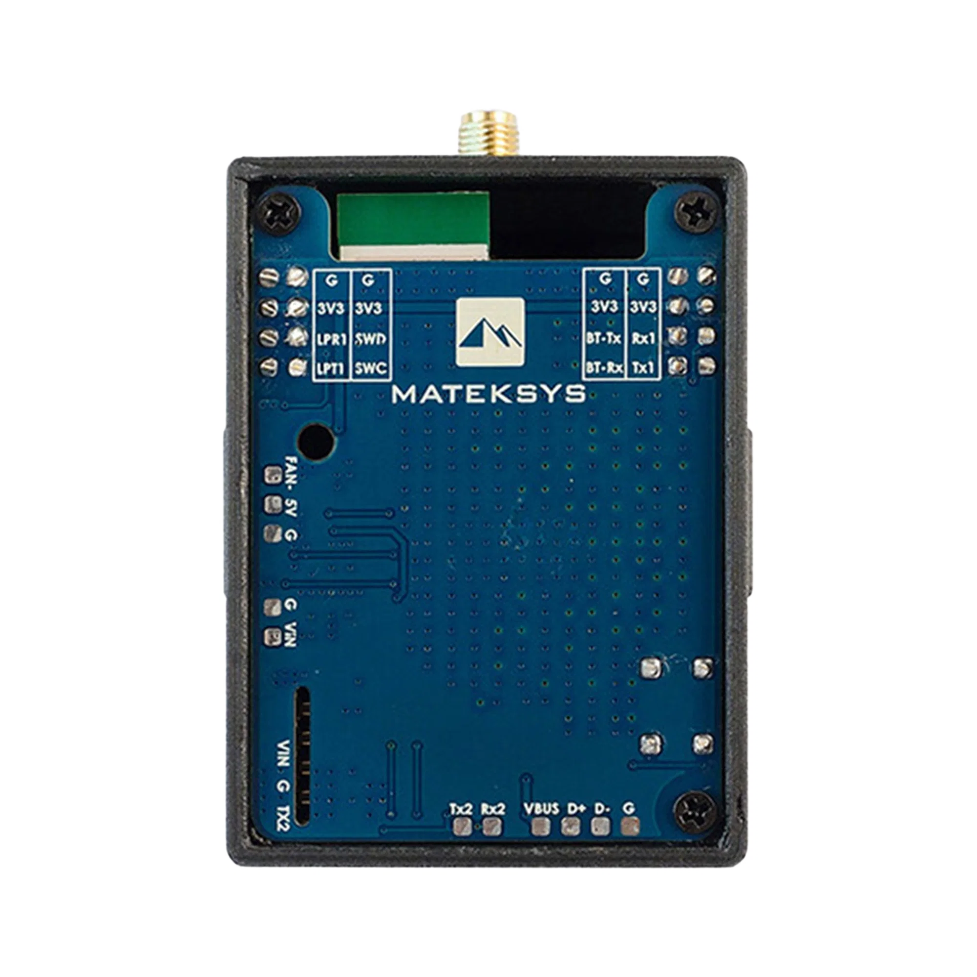 Matek mLRS MAVLink TX Module Kit — dark-mode product image 1