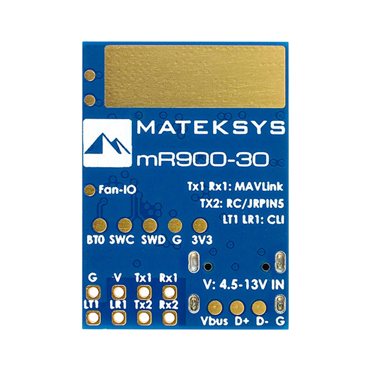 Matek mLRS MAVLink Receiver mR900-30 (915mhz)