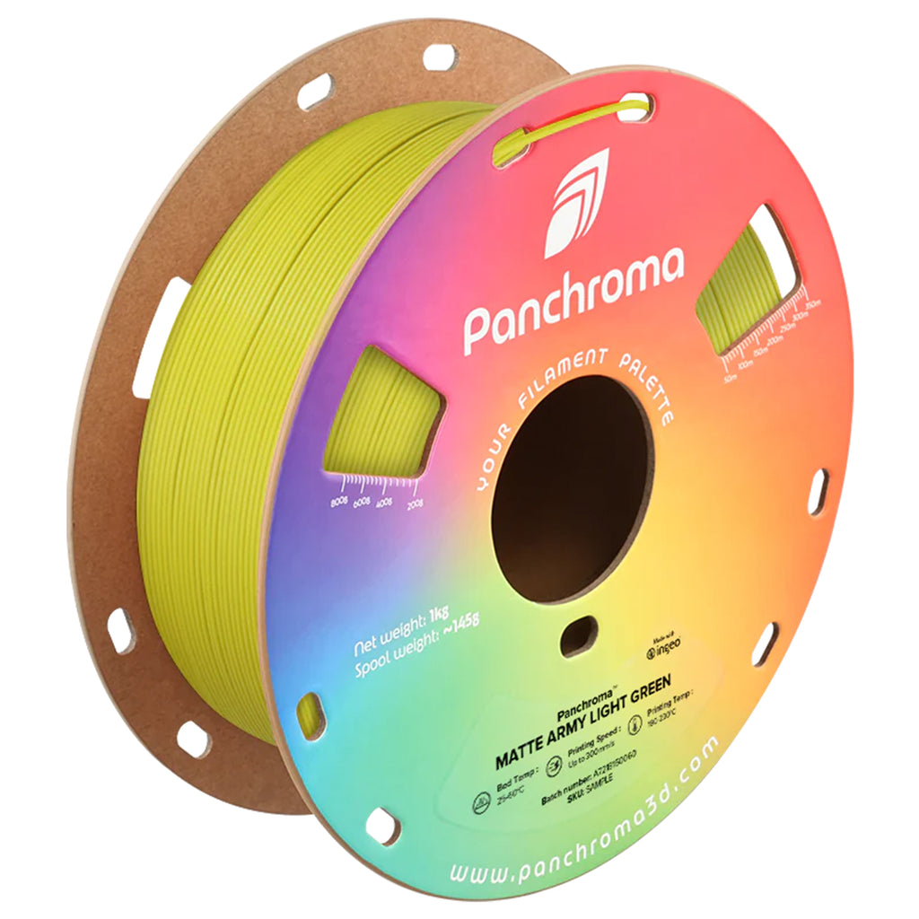 Panchroma Matte PLA Filament 1.75mm 1kg ( Formerly Polymaker PolyTerra PLA)