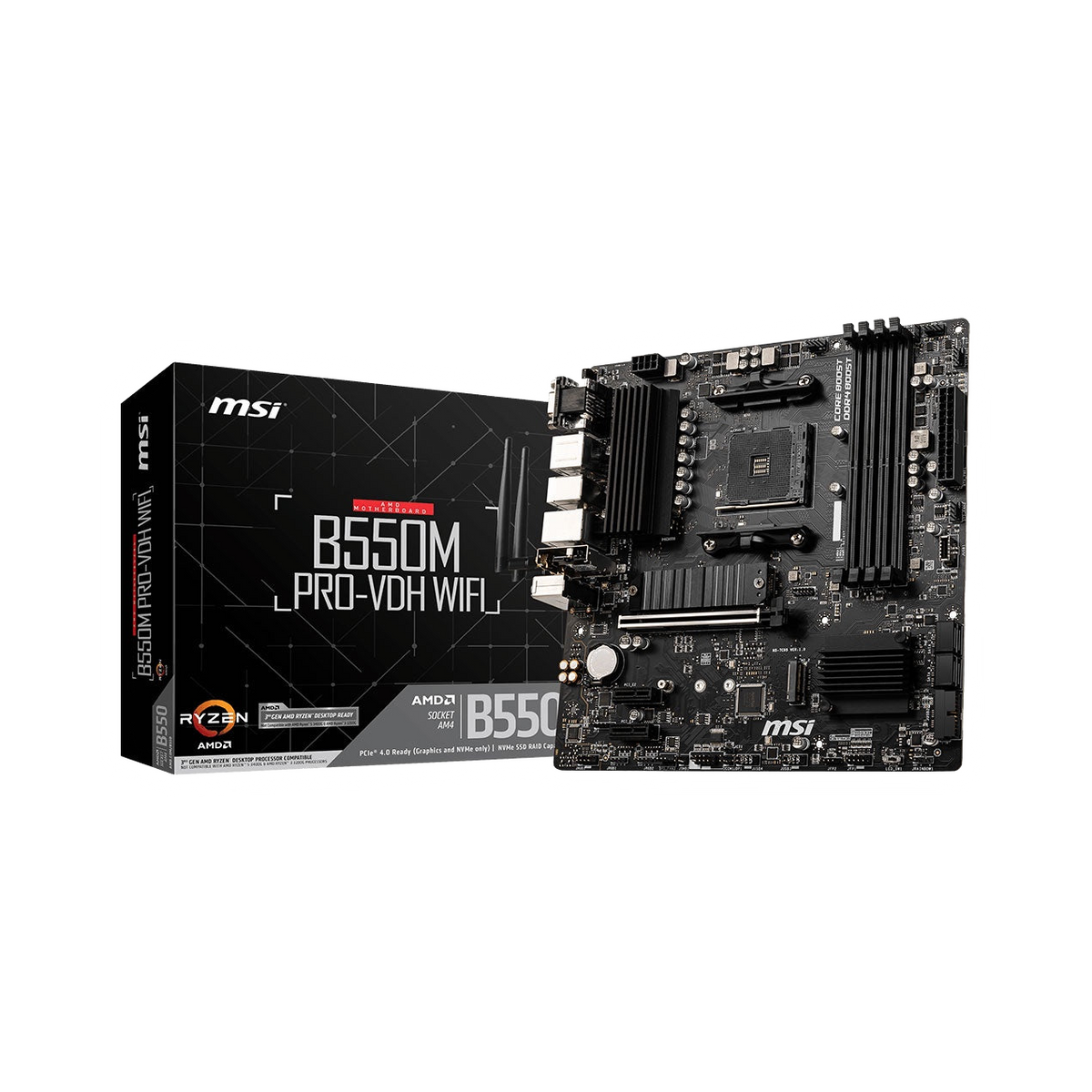 MSI B550M Pro-VDH Wi-Fi Motherboard [PC]