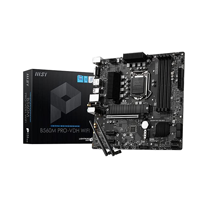 MSI B560M Pro-VDH Wi-Fi Motherboard [PC]