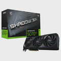 MSI nVidia GeForce RTX™ 5070 Ti 16G SHADOW 3X OC, PCI Express® Gen 5, Boost: 2482 MHz, CUDA 8960 Units, 16GB GDDR7, [PC]