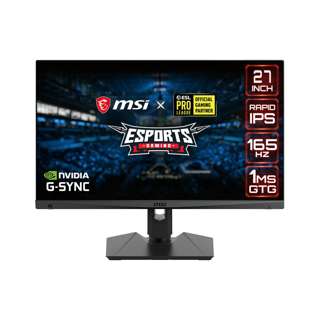 MSI Optix MAG274QRF-QD QHD 165Hz G-Sync HDR IPS 27in Monitor OPTIX-MAG274QRF-QD [PC]