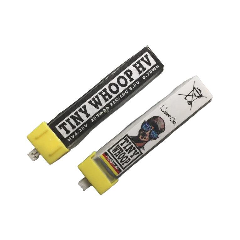 mylipo 205mAh 3.8V 1S 25C JST 1.25 LiHV Battery for Tiny Whoop [DG]