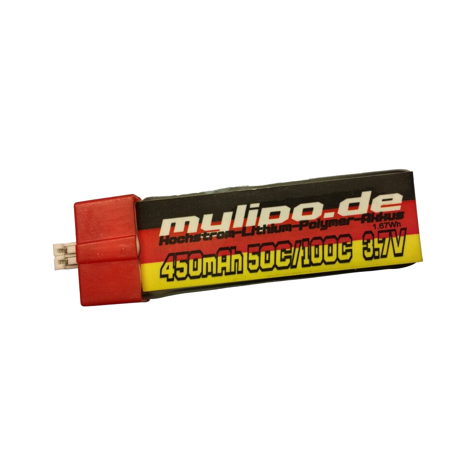 mylipo 450mAh 3.7V 1S 50C PH2.0 LiPo Battery (13g) [DG]