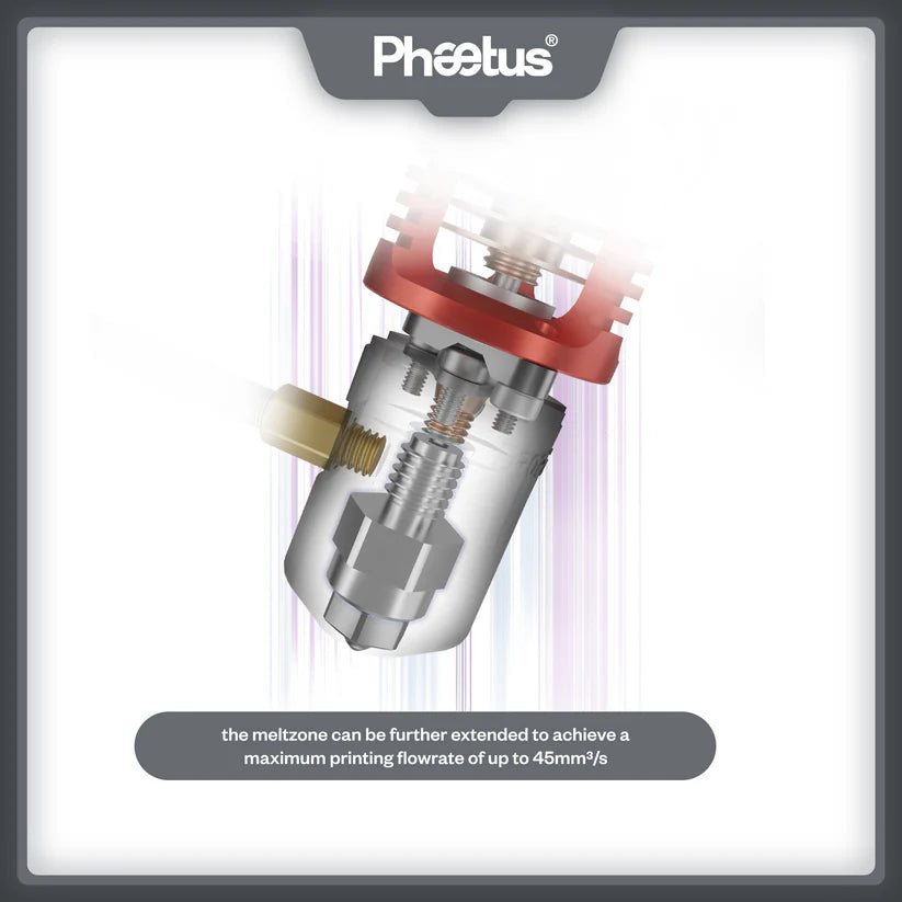 Phaetus DropEffect neXtG Extreme Gradient Hotend 104NT 280 degrees