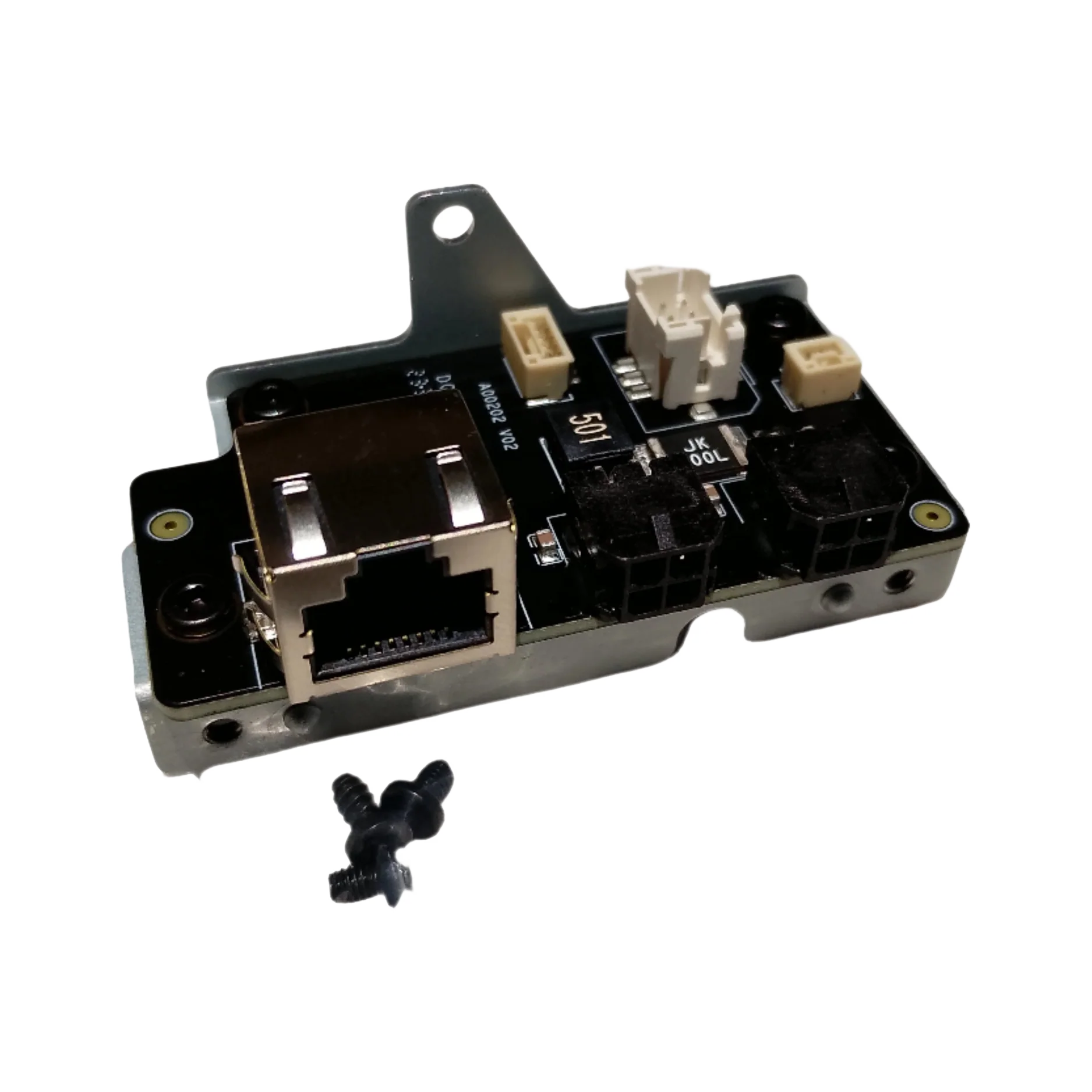 Bambu Lab Network Interface and AMS Connection Board DLB003 — transparent dark-mode product image 1