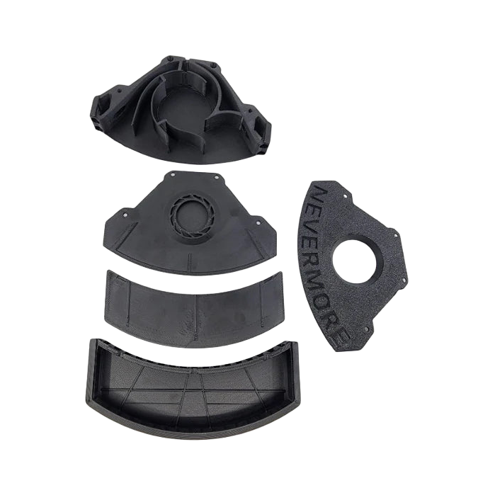 NEVERMORE V4 3D Printed Parts