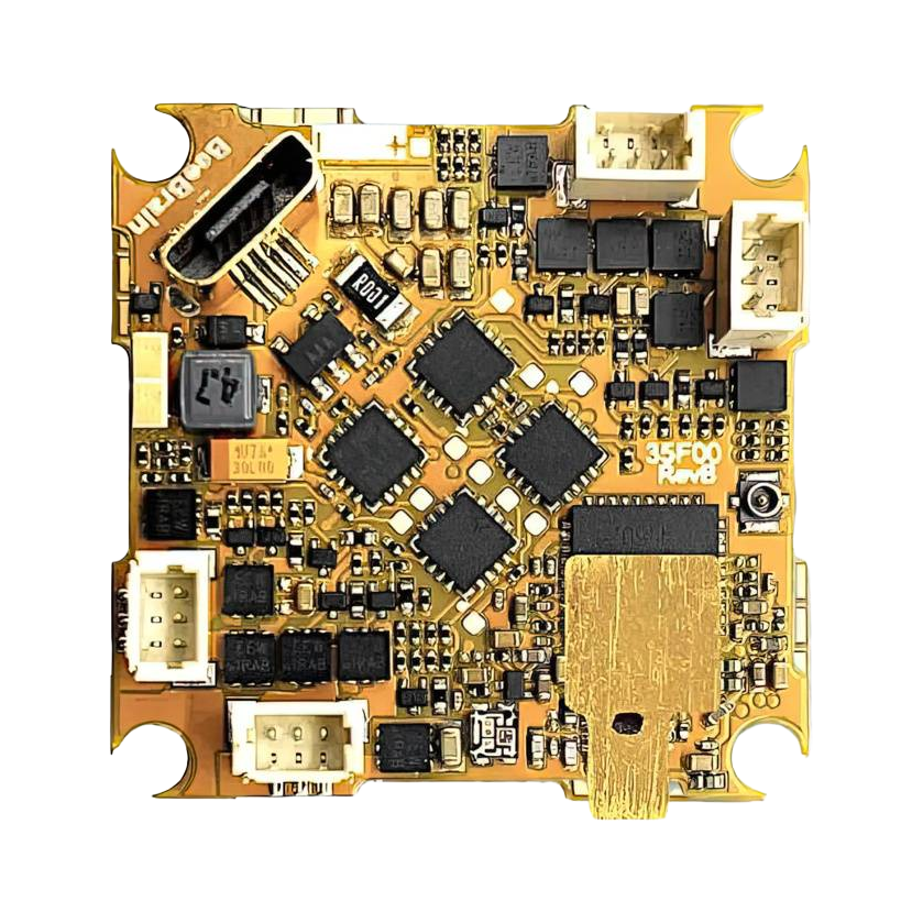 NewBeeDrone BeeBrain BLV4 AIO - BMI270 F411 FC + 12A 1-2S BLHeli_S ESC + Built-In ELRS 2.4GHz