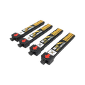NewBeeDrone Nitro Nectar 300mAh NX69 Battery 4pc - dark mode image 1